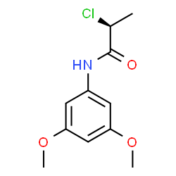 ChemSpider 2D Image | (2S)-2-Chloro-N-(3,5-dimethoxyphenyl)propanamide | C11H14ClNO3