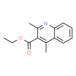 ChemSpider 2D Image | Ethyl 2,4-dimethyl-3-quinolinecarboxylate | C14H15NO2
