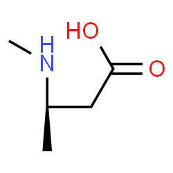 ChemSpider 2D Image | (3R)-3-(Methylamino)butanoic acid | C5H11NO2