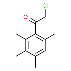 ChemSpider 2D Image | 2-Chloro-1-(2,3,4,6-tetramethylphenyl)ethanone | C12H15ClO