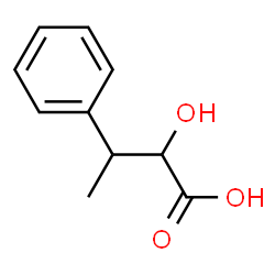 ChemSpider 2D Image | 2-Hydroxy-3-phenylbutanoic acid | C10H12O3