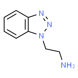 ChemSpider 2D Image | 1H-Benzotriazole-1-ethanamine | C8H10N4