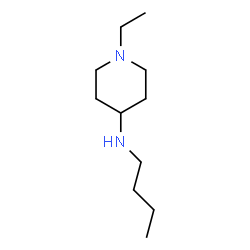 ChemSpider 2D Image | N-Butyl-1-ethyl-4-piperidinamine | C11H24N2