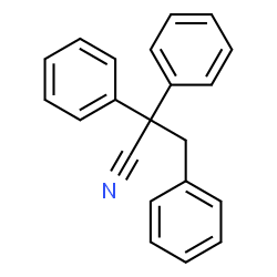 ChemSpider 2D Image | 2,2,3-triphenylpropanenitrile | C21H17N