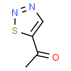 ChemSpider 2D Image | 1-(1,2,3-Thiadiazol-5-yl)ethanone | C4H4N2OS