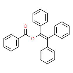 ChemSpider 2D Image | Triphenylvinyl benzoate | C27H20O2
