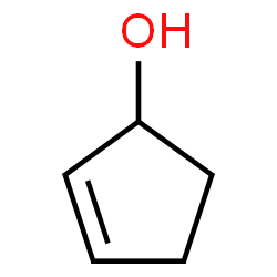 ChemSpider 2D Image | 2-Cyclopentenol | C5H8O