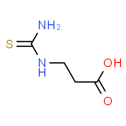 ChemSpider 2D Image | N-Carbamothioyl-beta-alanine | C4H8N2O2S