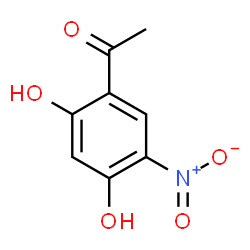 ChemSpider 2D Image | 1-(2,4-Dihydroxy-5-nitrophenyl)ethanone | C8H7NO5