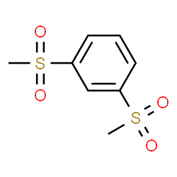 ChemSpider 2D Image | 1,3-Bis(methylsulfonyl)benzene | C8H10O4S2
