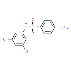 ChemSpider 2D Image | 4-Amino-N-(3,5-dichlorophenyl)benzenesulfonamide | C12H10Cl2N2O2S