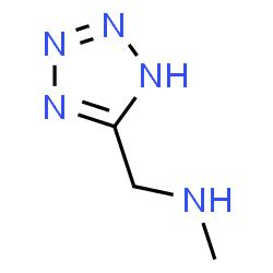 ChemSpider 2D Image | N-Methyl-1-(1H-tetrazol-5-yl)methanamine | C3H7N5