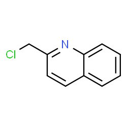 ChemSpider 2D Image | 2-(Chloromethyl)quinoline | C10H8ClN