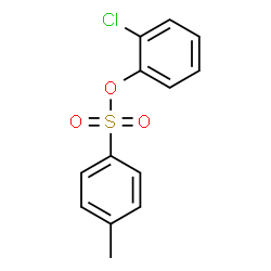 ChemSpider 2D Image | 2-Chlorophenyl 4-methylbenzenesulfonate | C13H11ClO3S