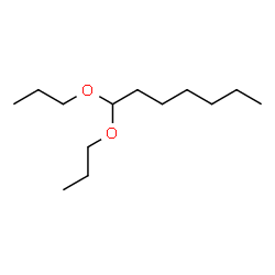 ChemSpider 2D Image | 1,1-Dipropoxyheptane | C13H28O2