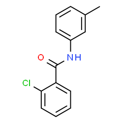 ChemSpider 2D Image | 2-CHLORO-M-BENZOTOLUIDIDE | C14H12ClNO