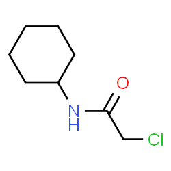 ChemSpider 2D Image | 2-Chloro-N-cyclohexylacetamide | C8H14ClNO