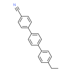 ChemSpider 2D Image | 4''-Ethyl-1,1':4',1''-terphenyl-4-carbonitrile | C21H17N