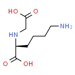 ChemSpider 2D Image | N~2~-(Carboxymethyl)-L-lysine | C8H16N2O4