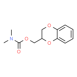 ChemSpider 2D Image | 2,3-Dihydro-1,4-benzodioxin-2-ylmethyl dimethylcarbamate | C12H15NO4