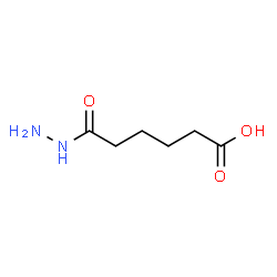 ChemSpider 2D Image | 6-Hydrazino-6-oxohexanoic acid | C6H12N2O3