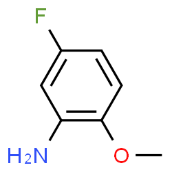 ChemSpider 2D Image | 5-Fluoro-o-anisidine | C7H8FNO