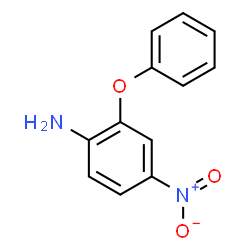 ChemSpider 2D Image | 4-Nitro-2-phenoxyaniline | C12H10N2O3