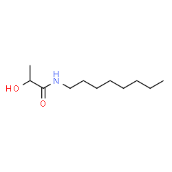 ChemSpider 2D Image | 2-Hydroxy-N-octylpropanamide | C11H23NO2