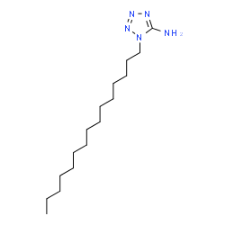ChemSpider 2D Image | 1-Pentadecyl-1H-tetrazol-5-amine | C16H33N5
