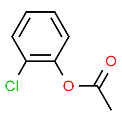 ChemSpider 2D Image | 2-Chlorophenyl acetate | C8H7ClO2