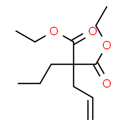 ChemSpider 2D Image | Diethyl allyl(propyl)malonate | C13H22O4