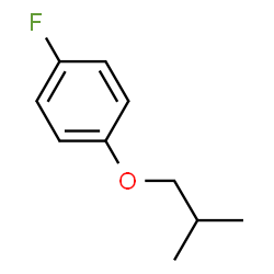 ChemSpider 2D Image | 1-Fluoro-4-isobutoxybenzene | C10H13FO