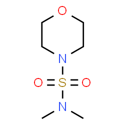ChemSpider 2D Image | N,N-Dimethyl-4-morpholinesulfonamide | C6H14N2O3S