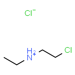 ChemSpider 2D Image | 2-Chloro-N-ethylethanaminium chloride | C4H11Cl2N