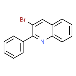 ChemSpider 2D Image | 3-Bromo-2-phenylquinoline | C15H10BrN