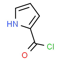 ChemSpider 2D Image | pyrrole-2-carbonyl chloride | C5H4ClNO