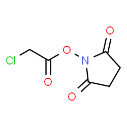 ChemSpider 2D Image | N-(Chloroacetoxy)succinimide | C6H6ClNO4
