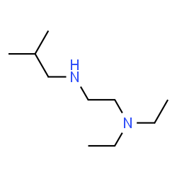 ChemSpider 2D Image | N,N-Diethyl-N'-isobutyl-1,2-ethanediamine | C10H24N2