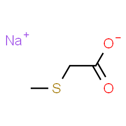 ChemSpider 2D Image | SODIUM (METHYLTHIO)ACETATE | C3H5NaO2S