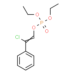 ChemSpider 2D Image | 2-Chloro-2-phenylvinyl diethyl phosphate | C12H16ClO4P