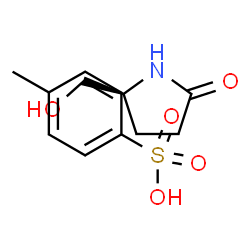 ChemSpider 2D Image | (5S)-5-(Hydroxymethyl)-2-pyrrolidinone 4-methylbenzenesulfonate (1:1) | C12H17NO5S