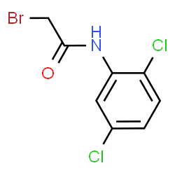 ChemSpider 2D Image | 2-Bromo-N-(2,5-dichlorophenyl)acetamide | C8H6BrCl2NO