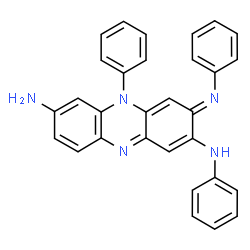 ChemSpider 2D Image | (3E)-N~2~,5-Diphenyl-3-(phenylimino)-3,5-dihydro-2,7-phenazinediamine | C30H23N5