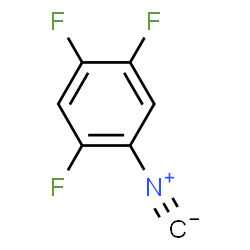 ChemSpider 2D Image | 1,2,4-Trifluoro-5-isocyanobenzene | C7H2F3N