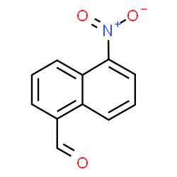 ChemSpider 2D Image | 5-Nitro-1-naphthaldehyde | C11H7NO3