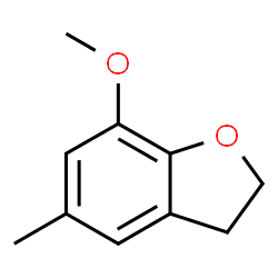 ChemSpider 2D Image | 7-methoxy-5-methyl-2,3-dihydrobenzofuran | C10H12O2