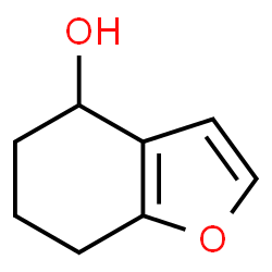 ChemSpider 2D Image | 4,5,6,7-tetrahydrobenzofuran-4-ol | C8H10O2