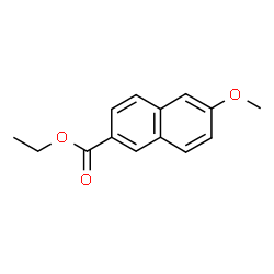 ChemSpider 2D Image | Ethyl 6-methoxy-2-naphthoate | C14H14O3