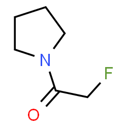 ChemSpider 2D Image | 2-Fluoro-1-(1-pyrrolidinyl)ethanone | C6H10FNO