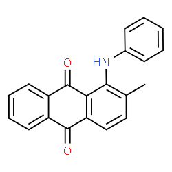 ChemSpider 2D Image | 2-Methyl-1-phenylamino-anthraquinone | C21H15NO2